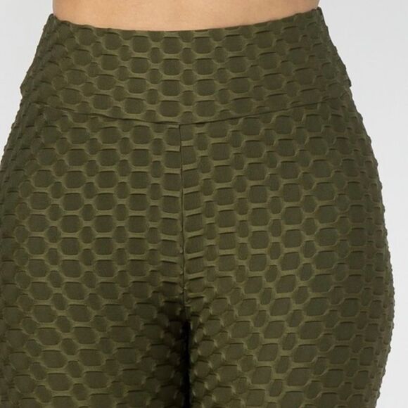 Olive Green Active Two piece honeycomb set - Picture 16 of 16